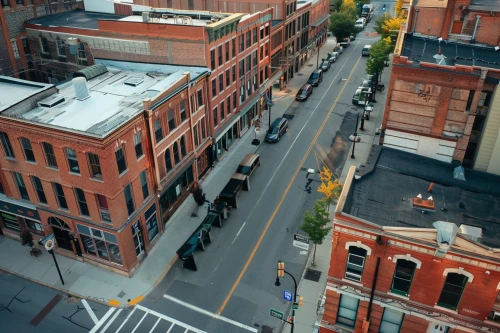 tilt shift,greystreet,montreal,quebec,meatpacking district,drone view,drone image,highline,drone shot,dji spark,mavic 2,aerial filming,street canyon,downtown,street view,urban landscape,cincinnati,new york streets,drone photo,toronto