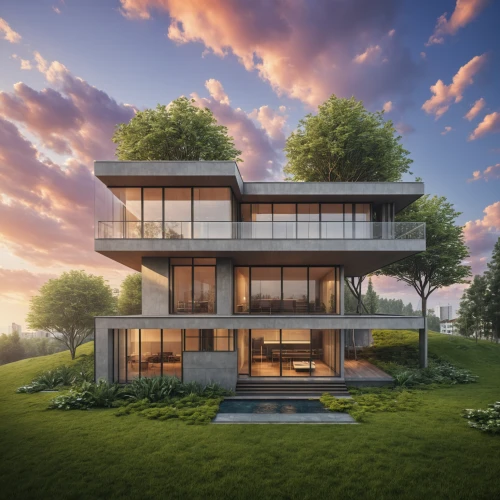 modern house,3d rendering,modern architecture,house by the water,dunes house,luxury real estate,luxury home,luxury property,cube stilt houses,mid century house,contemporary,frame house,cubic house,render,beautiful home,eco-construction,large home,garden elevation,two story house,villa,Photography,Documentary Photography,Documentary Photography 08