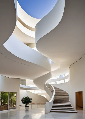 circular staircase,winding staircase,futuristic art museum,spiral staircase,guggenheim museum,futuristic architecture,daylighting,staircase,outside staircase,winding steps,archidaily,modern architecture,spiral,spiral stairs,architecture,spiralling,soumaya museum,hall of nations,school design,kirrarchitecture,Photography,Documentary Photography,Documentary Photography 35