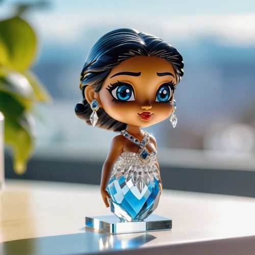 moana,funko,lensball,quinceañera,hula,silver wedding,symetra,elsa,ice queen,custom portrait,prism ball,water nymph,blue enchantress,water rose,vanessa (butterfly),winterblueher,mother of the bride,cinderella,figurine,wedding favors,Photography,General,Realistic