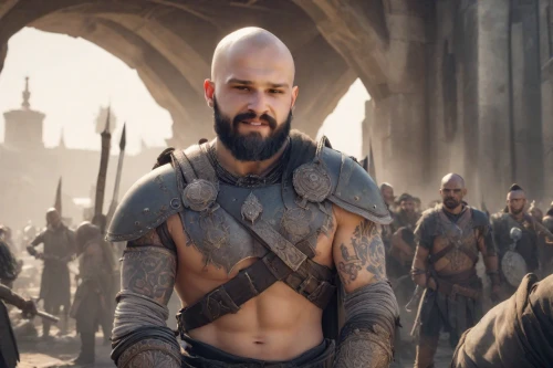 male elf,dwarves,male character,middle eastern monk,massively multiplayer online role-playing game,quenelle,king arthur,bald,grog,dwarf sundheim,balding,baldness,white head,the warrior,viking,warlord,aladha,vikings,biblical narrative characters,warrior east,Photography,Realistic