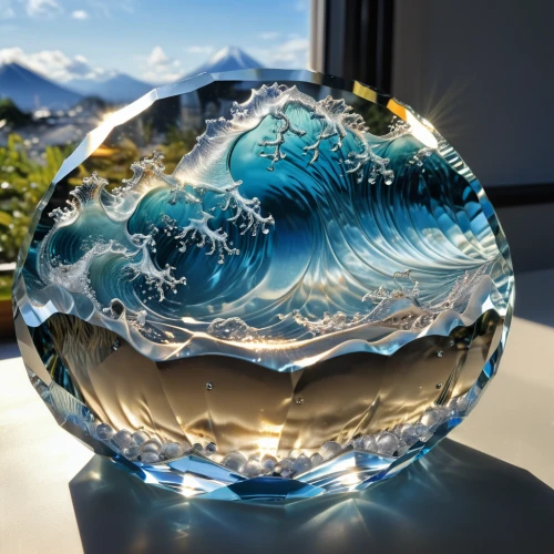 glass sphere,glass ball,glass vase,glass ornament,crystal ball-photography,waterglobe,glass painting,glass container,clear bowl,colorful glass,liquid bubble,lensball,crystal ball,crystal glass,snow globes,glass series,paperweight,glass yard ornament,hand glass,water waves,Photography,General,Realistic