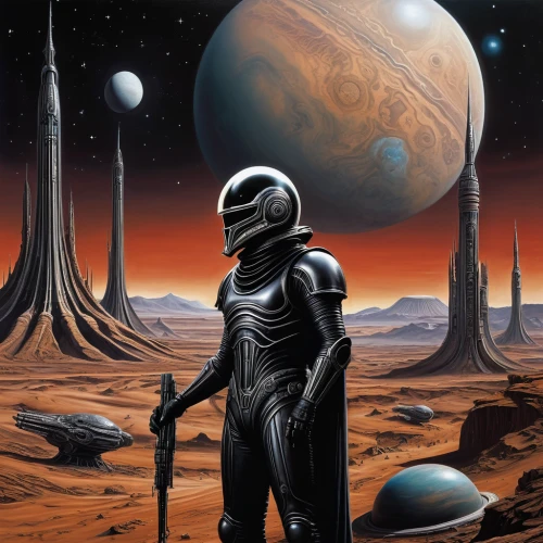 sci fiction illustration,alien planet,red planet,planet mars,mission to mars,space art,futuristic landscape,alien world,sci fi,extraterrestrial life,planet eart,exoplanet,martian,sci - fi,sci-fi,spacesuit,science fiction,lunar landscape,scifi,binary system,Conceptual Art,Sci-Fi,Sci-Fi 02