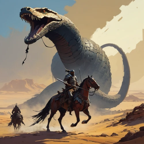 western riding,wild west,guards of the canyon,stagecoach,game illustration,horse herder,man and horses,nomads,steppe,cavalry,horseback,merzouga,giant lizard,desert safari,western,western film,pure-blood arab,sci fiction illustration,armored animal,heroic fantasy,Conceptual Art,Sci-Fi,Sci-Fi 01