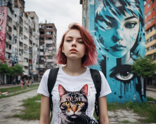 girl in t-shirt,isolated t-shirt,young model istanbul,city ​​portrait,girl portrait,girl in a long,tshirt,girl walking away,street fashion,asia,young woman,anime girl,anime japanese clothing,portrait of a girl,the girl's face,bylina,cyberpunk,punk,hong kong,sofia,Photography,Documentary Photography,Documentary Photography 04