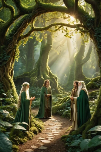 druids,elven forest,druid grove,the dark hedges,jrr tolkien,holy forest,celtic woman,the mystical path,forest path,the three wise men,three wise men,green forest,celtic tree,the three magi,hobbiton,fairy forest,fantasy picture,monks,hobbit,fairytale forest,Photography,General,Realistic
