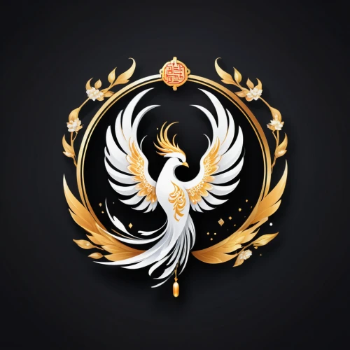 phoenix rooster,kr badge,united arab emirate,nz badge,national emblem,zoroastrian novruz,military organization,heraldic,prince of wales feathers,imperial eagle,dribbble,emblem,firebird,firebirds,gryphon,fairy tale icons,steam icon,pegaso iberia,crown icons,fire logo,Unique,Design,Logo Design
