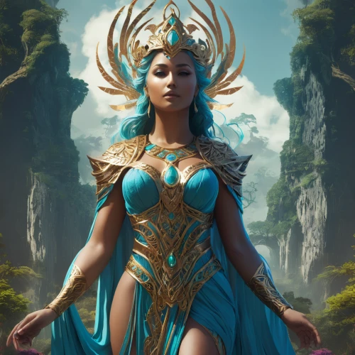 blue enchantress,fantasy woman,priestess,fantasy art,goddess of justice,fantasy portrait,the enchantress,zodiac sign libra,sorceress,fantasy picture,jaya,celtic queen,cleopatra,warrior woman,merfolk,dryad,artemisia,female warrior,lakshmi,heroic fantasy,Conceptual Art,Fantasy,Fantasy 02