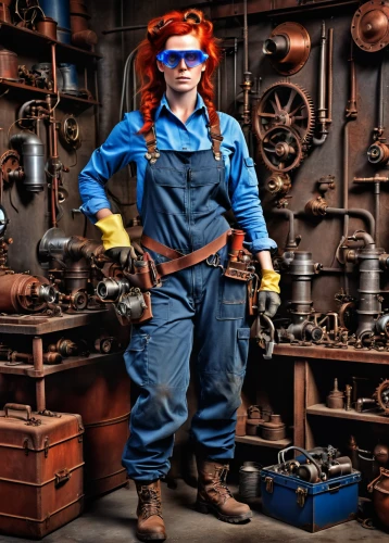 gas welder,blue-collar worker,female worker,welder,steelworker,blue-collar,mechanic,railroad engineer,tradesman,welders,ironworker,personal protective equipment,repairman,women in technology,engineer,metalworking,steampunk,gunsmith,blacksmith,a carpenter