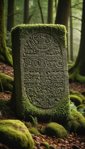 druid stone,runestone,aaa,carved stone,patrol,gravestones,runes,grave stones,gożdzik stone,celtic cross,tombstones,gravestone,schwaben stone,lotus stone,stone carving,paganism,stele,stone tablets,the grave in the earth,headstone,Illustration,Paper based,Paper Based 23