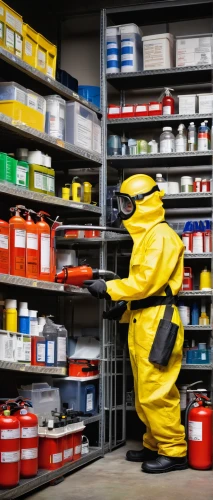 hazmat suit,personal protective equipment,fluoroethane,warehouseman,protective clothing,chemical disaster exercise,protective suit,medical waste,chemical container,respiratory protection,expenses management,laboratory equipment,chemical substance,biological hazards,chemical laboratory,electrical supply,rotating parts hazard,laboratory information,printing inks,acridine yellow,Illustration,Vector,Vector 09