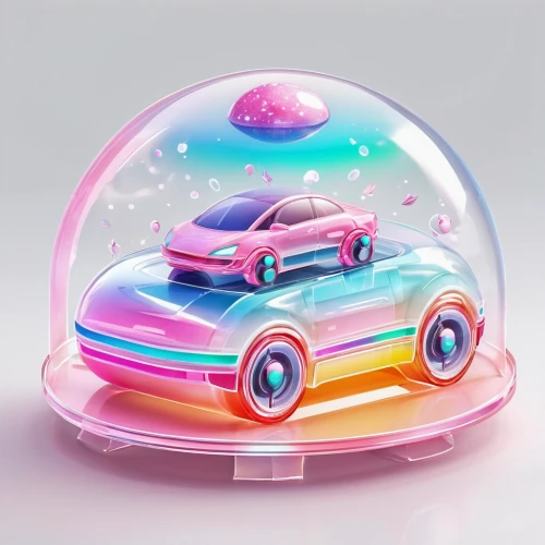 3d car model,3d car wallpaper,car icon,volkswagen beetlle,crystal ball,lensball,pink car,snow globe,dribbble icon,cartoon car,prism ball,stylized macaron,snow globes,christmas ball ornament,dribbble,glass sphere,futuristic car,bubble,car,oval frame,Conceptual Art,Sci-Fi,Sci-Fi 04