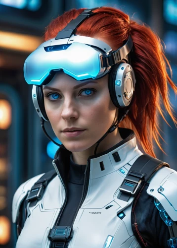 symetra,cyborg,valerian,nova,headset profile,ai,io,scifi,asuka langley soryu,aquanaut,cyber glasses,tracer,sci-fi,sci - fi,sci fi,headset,women in technology,cybernetics,futuristic,kosmea