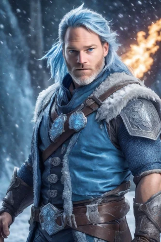father frost,male elf,witcher,bordafjordur,iceman,norse,dane axe,eternal snow,heroic fantasy,cullen skink,fantasy picture,winterblueher,white walker,male character,nordic,gale,massively multiplayer online role-playing game,god of thunder,fantasy warrior,show off aurora,Photography,Realistic