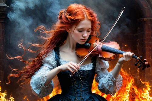 woman playing violin,violin woman,violin player,playing the violin,violinist,violin,violist,concertmaster,violinist violinist,music fantasy,celtic woman,solo violinist,lindsey stirling,violinists,fire-eater,fire artist,philharmonic orchestra,valse music,cellist,bass violin,Conceptual Art,Fantasy,Fantasy 08