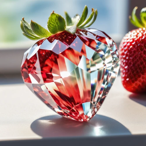 glass ornament,fruit-of-the-passion,glass decorations,heart with crown,diamond red,pomegranate,red strawberry,heart shape frame,heart candies,heart candy,heart cherries,colorful heart,shashed glass,rubies,colorful glass,red heart,seedless fruit,glasswares,diamond-heart,accessory fruit,Photography,General,Realistic