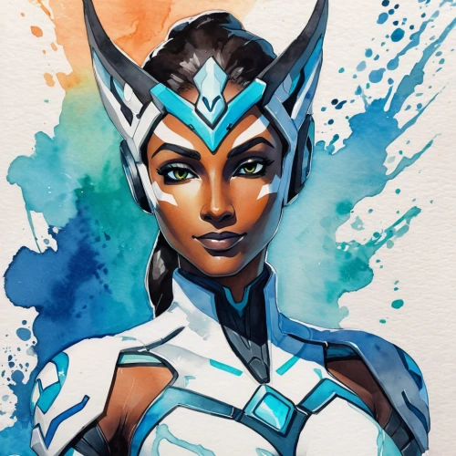 symetra,nova,avatar,lokportrait,custom portrait,mara,vivora,copic,vector girl,lotus art drawing,aquarius,vector,fantasy portrait,rein,artemis,nebula guardian,gara,neottia nidus-avis,vector art,loki,Illustration,Paper based,Paper Based 25