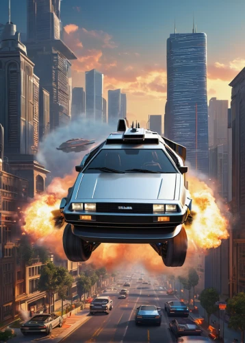 delorean dmc-12,hover,audi e-tron,hover flying,falcon,action-adventure game,chrysler concorde,flying objects,autonomous driving,game car,free fire,rocket raccoon,valerian,flying machine,transporter,digital compositing,moon car,kryptarum-the bumble bee,velocity,futuristic car,Illustration,Retro,Retro 11