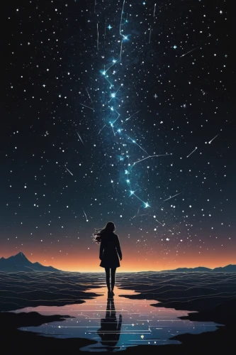 falling stars,falling star,the stars,star sky,astronomer,constellations,constellation,the universe,universe,night stars,stars,starfield,the night sky,star scatter,starscape,astronomical,stargazing,starry sky,orion,space art,Conceptual Art,Fantasy,Fantasy 32