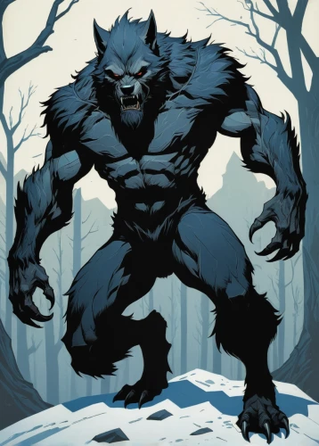 wolfman,werewolf,werewolves,wolverine,wolf,howling wolf,wolf hunting,silverback,brute,snarling,nordic bear,yeti,wolf bob,the wolf pit,canis panther,leopard's bane,gray wolf,cleanup,wolf down,minotaur,Illustration,Black and White,Black and White 12