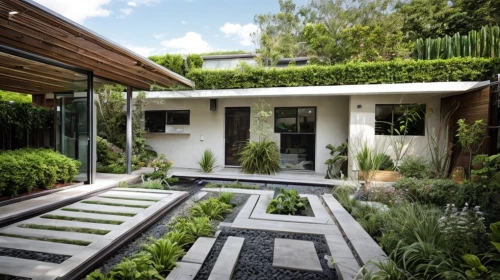 landscape designers sydney,garden design sydney,landscape design sydney,garden elevation,eco-construction,roof garden,tropical house,mid century house,bamboo plants,grass roof,cubic house,garden buildings,pergola,modern house,timber house,green garden,dunes house,green living,landscaping,plantation shutters,Commercial Space,Working Space,None
