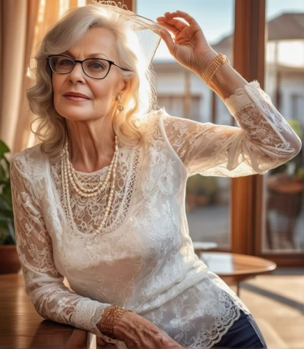 reading glasses,menopause,lace round frames,elderly lady,blonde woman reading a newspaper,silver framed glasses,aging icon,vision care,elderly person,older person,knitting clothing,retirement,care for the elderly,elderly people,old age,anti aging,respect the elderly,elderly,senior citizen,grandma,Photography,General,Realistic