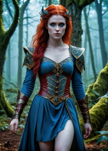 fantasy woman,the enchantress,fae,female warrior,merida,celtic queen,blue enchantress,wonderwoman,warrior woman,sorceress,fairy tale character,fantasy picture,strong woman,huntress,celtic woman,fantasy girl,fantasy art,eufiliya,super heroine,faerie