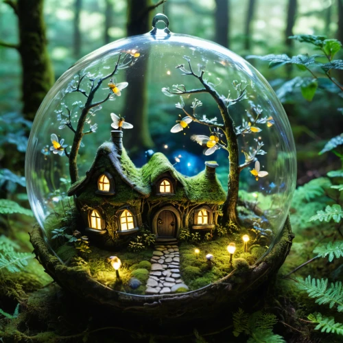 fairy house,fairy world,fairy lanterns,terrarium,fairy village,snowglobes,fairy forest,snow globes,fairy door,3d fantasy,enchanted forest,children's fairy tale,aquarium decor,fantasy picture,snow globe,fairy tale,fairytale forest,waterglobe,a fairy tale,wishing well,Photography,Artistic Photography,Artistic Photography 10