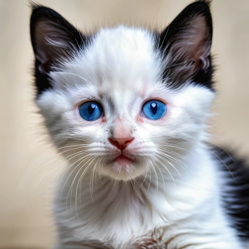 cat with blue eyes,blue eyes cat,blue eyes,cat on a blue background,baby blue eyes,blue eye,the blue eye,cute cat,breed cat,siamese cat,white cat,turkish angora,turkish van,heterochromia,ragdoll,japanese bobtail,ojos azules,kitten,birman,cat portrait,Photography,General,Realistic