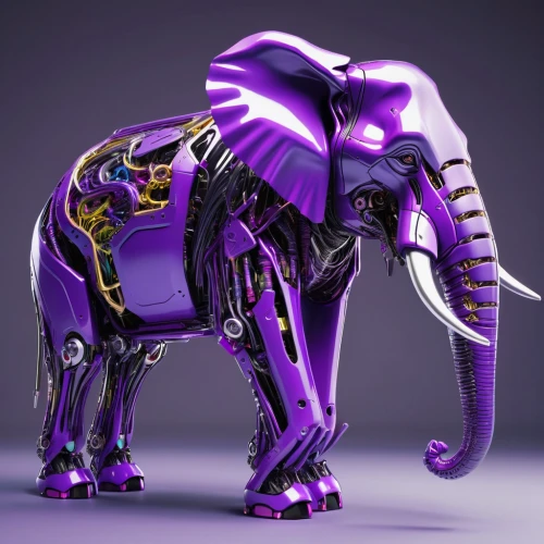 circus elephant,indian elephant,elephant,blue elephant,mandala elephant,elephantine,asian elephant,pachyderm,plaid elephant,girl elephant,pink elephant,3d model,purple,cartoon elephants,straw animal,armored animal,elephants,elephant's child,gold and purple,purple and gold,Conceptual Art,Sci-Fi,Sci-Fi 10