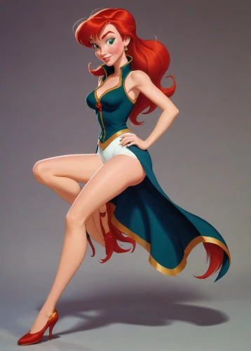 ariel,pin-up girl,pinup girl,3d figure,nami,pin up girl,figurine,retro pin up girl,pin-up model,pin-up,sculpt,little mermaid,pin ups,pin up,christmas pin up girl,pin-up girls,twirling,princess anna,fantasia,valentine pin up,Illustration,Children,Children 01