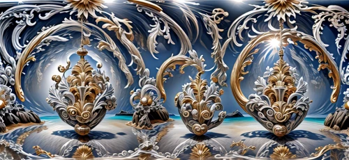 ornamental dividers,fractal art,damask background,art nouveau design,art nouveau frames,wrought iron,blue sea shell pattern,art deco background,fractals art,mandelbulb,blue and white porcelain,background pattern,flora abstract scrolls,baluster,art nouveau,fractalius,decorative element,decorative art,damask,glasswares