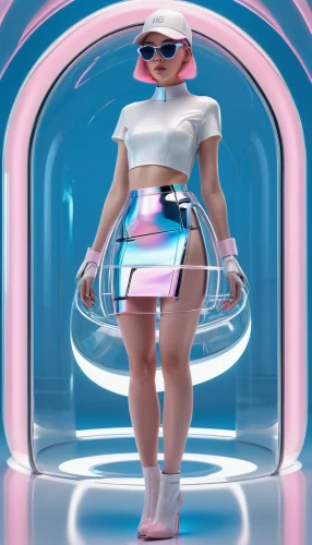 futuristic,cyber glasses,cyberspace,fashion vector,jukebox,pvc,3d,cyber,barbie,pink vector,retro girl,retro woman,fashion doll,fashionista,3d figure,3d bicoin,3d render,barbie doll,prismatic,capsule-diet pill,Unique,3D,3D Character