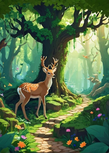 deer illustration,forest background,forest animal,forest animals,deer drawing,cartoon video game background,woodland animals,european deer,deer,forest landscape,bambi,cartoon forest,fairytale forest,elven forest,forest path,fawn,in the forest,fairy forest,forest walk,forest,Unique,Pixel,Pixel 01