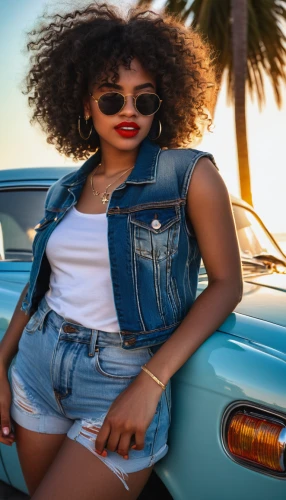 girl and car,vintage clothing,denim background,retro women,afro american girls,buick century,retro girl,jeans background,vintage fashion,retro woman,classic car and palm trees,girl in overalls,jean jacket,denim jumpsuit,car model,girl in car,cuba background,vintage girl,menswear for women,vintage women,Conceptual Art,Daily,Daily 09