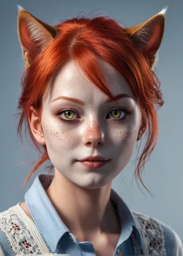 calico cat,red tabby,red cat,kat,calico,lilian gish - female,child fox,felidae,cat child,fantasy portrait,clementine,nora,fae,catarina,cat,feline,artemis,hosana,cheshire,digital painting