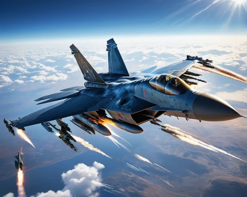 boeing f/a-18e/f super hornet,boeing f a-18 hornet,mcdonnell douglas f/a-18 hornet,sukhoi su-35bm,sukhoi su-30mkk,f a-18c,f-15,mcdonnell douglas f-15e strike eagle,mcdonnell douglas f-15 eagle,f-16,supersonic fighter,aerospace manufacturer,sukhoi su-27,fighter aircraft,air combat,afterburner,cleanup,blue angels,mikoyan mig-29,hornet,Conceptual Art,Sci-Fi,Sci-Fi 22