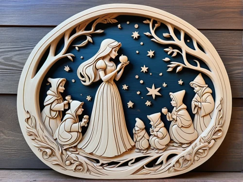 wood carving,wood art,nativity,nursery decoration,wood angels,wooden plate,carved wood,decorative plate,art deco ornament,christmas ball ornament,fairy tale icons,nativity scene,the manger,vintage ornament,star mother,nativity of jesus,wall plate,capricorn mother and child,holiday ornament,nativity of christ,Unique,Paper Cuts,Paper Cuts 01