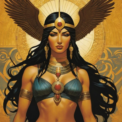 ancient egyptian girl,cleopatra,goddess of justice,priestess,pharaonic,ancient egyptian,horus,ancient egypt,warrior woman,athena,fantasy woman,egyptian,wonderwoman,tantra,orientalism,sorceress,pharaoh,shamanic,mythological,ankh,Conceptual Art,Daily,Daily 08