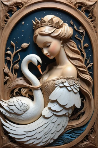 constellation swan,wood carving,dove of peace,art deco ornament,mourning swan,swan,swans,swan lake,trumpet of the swan,swan pair,trumpeter swans,the head of the swan,art nouveau frame,white swan,art deco frame,doves of peace,carved wood,art nouveau,swan boat,fairy tale icons,Conceptual Art,Fantasy,Fantasy 12