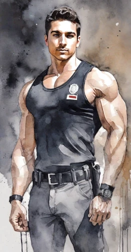 zuccotto,strongman,muscle man,casado,steel man,kapparis,mohammed ali,ronaldo,fitness professional,big hero,ceo,greek,che,edge muscle,fitness model,bodybuilder,meat kane,alpha,sports hero fella,body-building,Digital Art,Watercolor