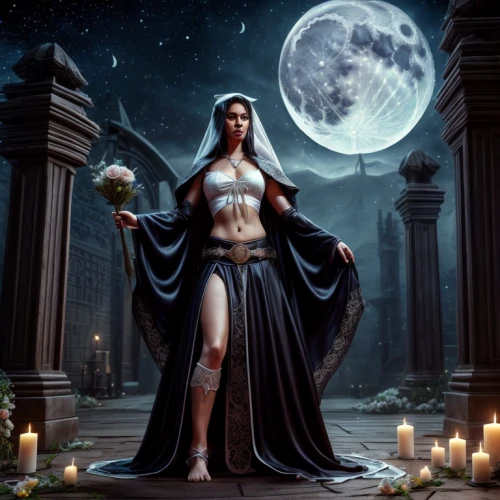 queen of the night,priestess,sorceress,lady of the night,blue enchantress,fantasy picture,celtic queen,the enchantress,fantasy woman,goddess of justice,zodiac sign libra,fantasy art,gothic woman,blue moon rose,dance of death,dark elf,cybele,vampire woman,full moon day,cleopatra