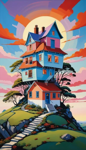house painting,lonely house,houses clipart,crooked house,home landscape,little house,house silhouette,hanging houses,housetop,witch's house,wooden houses,house in mountains,dunes house,summer cottage,beach house,ancient house,crispy house,houses silhouette,tree house,house of the sea,Art,Artistic Painting,Artistic Painting 23
