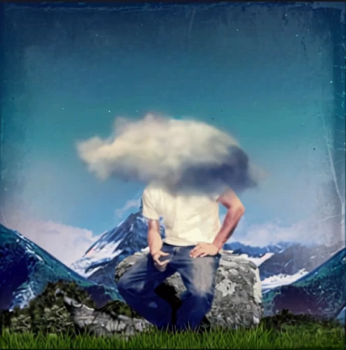 raincloud,photo manipulation,thundercloud,cloudburst,image manipulation,man with umbrella,photomanipulation,thunderhead,rain cloud,thunderclouds,photomontage,schäfchenwolke,digital compositing,cd cover,photoshop manipulation,thunderheads,conceptual photography,cloud image,landscape background,lunwetter