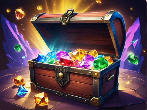 treasure chest,witch's hat icon,pirate treasure,music chest,life stage icon,candy cauldron,pot of gold background,collected game assets,card box,magic grimoire,colorful foil background,treasure,halloween icons,crown icons,giftbox,gift box,competition event,gold shop,fairy tale icons,mobile game,Conceptual Art,Oil color,Oil Color 13