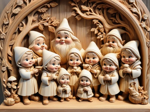christmas crib figures,marzipan figures,wood angels,wooden figures,wood carving,nativity,nativity scene,kewpie dolls,nativity of christ,nativity of jesus,the manger,clay figures,santons,baby jesus,all the saints,advent decoration,carved wood,carol singers,christ child,doll figures,Conceptual Art,Daily,Daily 03