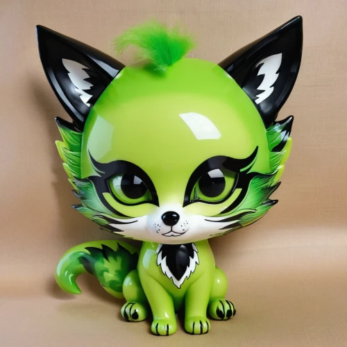 patrol,green dragon,wind-up toy,green tangerine,fennec,kit fox,sand fox,child fox,aaa,fenek,furta,tiger parakeet,green,green aurora,little fox,green animals,frog figure,a fox,plush figure,desert fox,Illustration,Abstract Fantasy,Abstract Fantasy 10