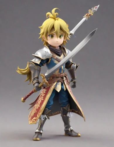 3d figure,figurine,game figure,king sword,hamearis lucina,kotobukiya,swordswoman,saber,knight star,3d model,leo,joan of arc,sword lily,female warrior,yang,link,miniature figure,figurines,sword,wind-up toy,Digital Art,3D