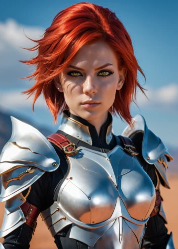 female warrior,massively multiplayer online role-playing game,breastplate,cuirass,fiery,paladin,symetra,warrior woman,wind warrior,knight armor,orange,game character,fantasy woman,character animation,collected game assets,armour,swordswoman,transistor,armor,fantasy warrior