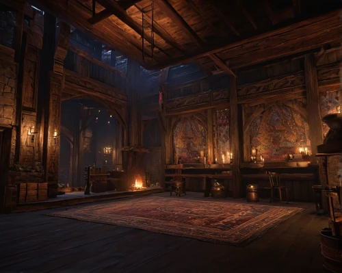 ornate room,wooden floor,fireplaces,wooden beams,dandelion hall,fireplace,apothecary,cabin,sitting room,entrance hall,livingroom,home interior,stalls,interiors,the cabin in the mountains,dark cabinetry,wood floor,lodge,sanctuary,living room,Conceptual Art,Daily,Daily 26